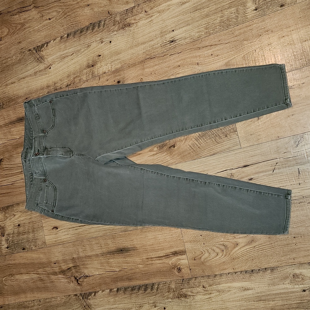 Maurices Olive-Toned Skinny Jeans